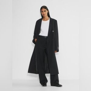 Aritzia Babaton Atelier | Agency City Wool Pants | Black | Size 4